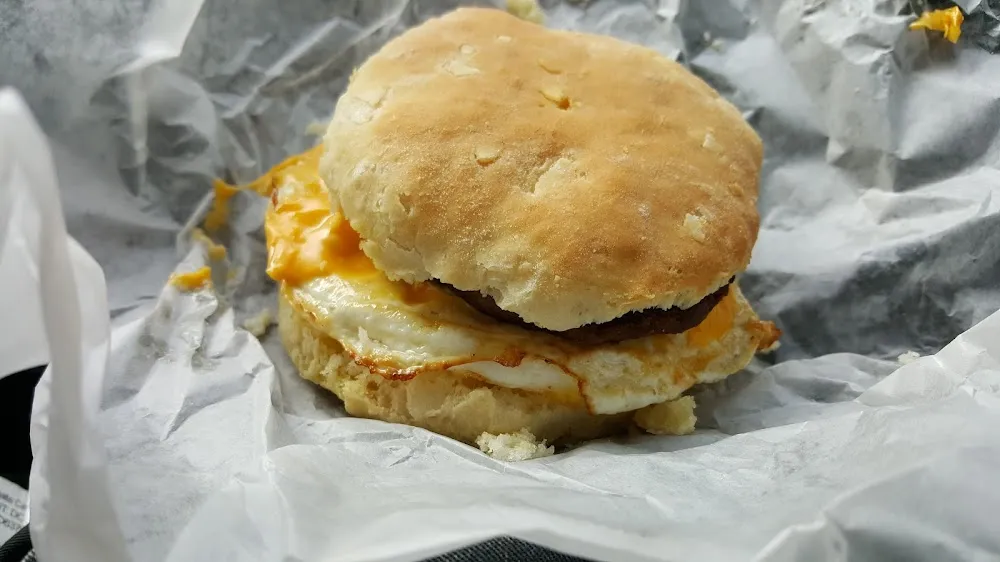 Sausage Egg and Cheese Biscuit